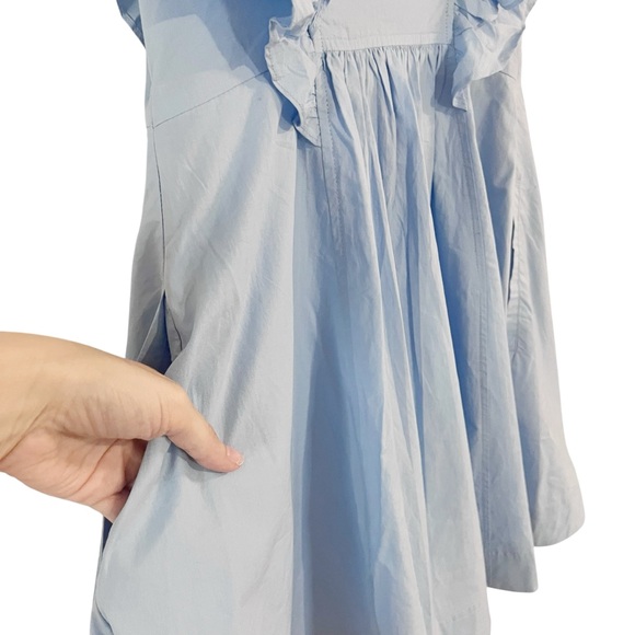 Maeve Ruffle Front Mini Dress - Picture 8 of 12